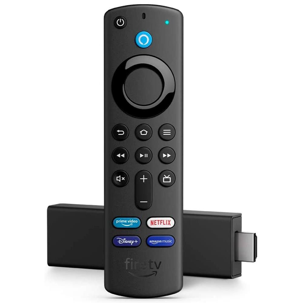 Encontraproduto.com.br - Fire Tv Stick Amazon 4k Com Controle Remoto Por Voz E Com Alexa