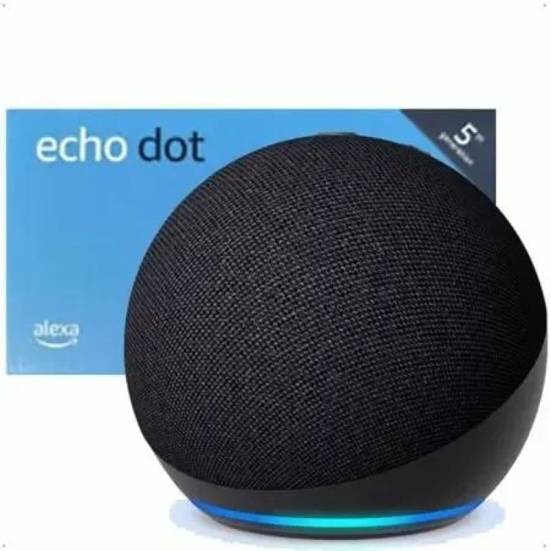 Encontraproduto.com.br - Echo Dot 5ª Geração Alto-falante De 1,73 Azul Amazon