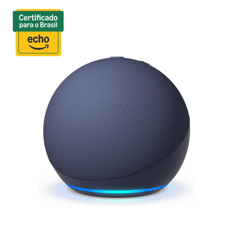 Encontraproduto.com.br - Amazon Echo Dot 5ª Geração, Smart Speaker, com Alexa, Azul