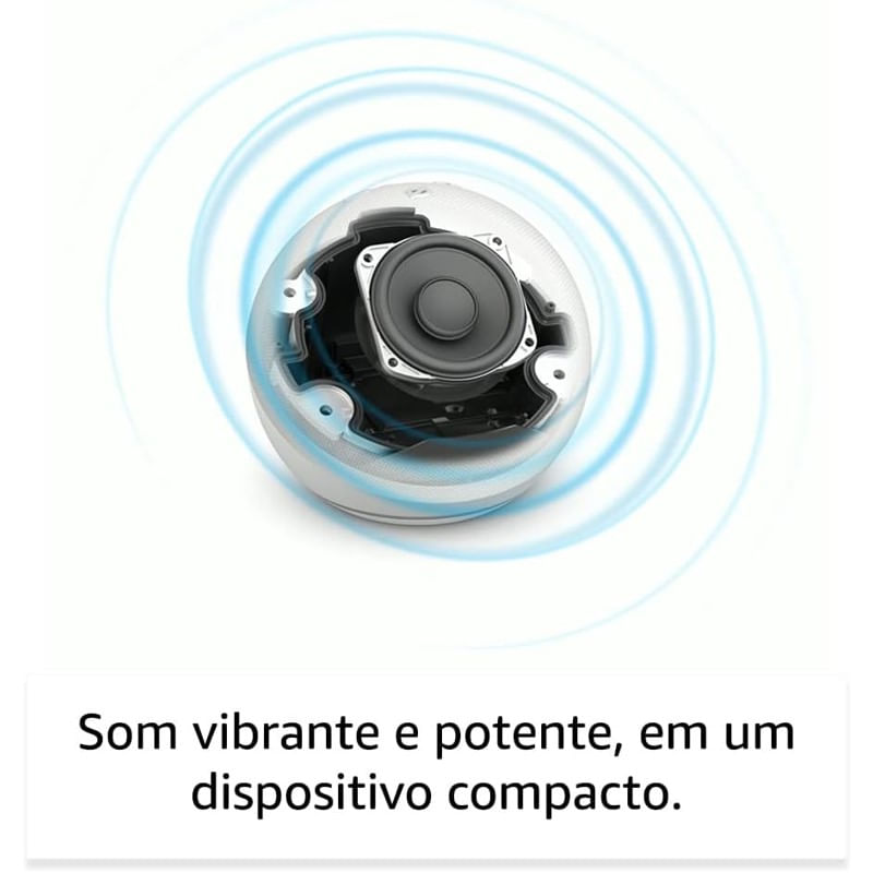 Encontraproduto.com.br - Amazon Echo Dot 5ª Geração, Smart Speaker, com Alexa, Azul
