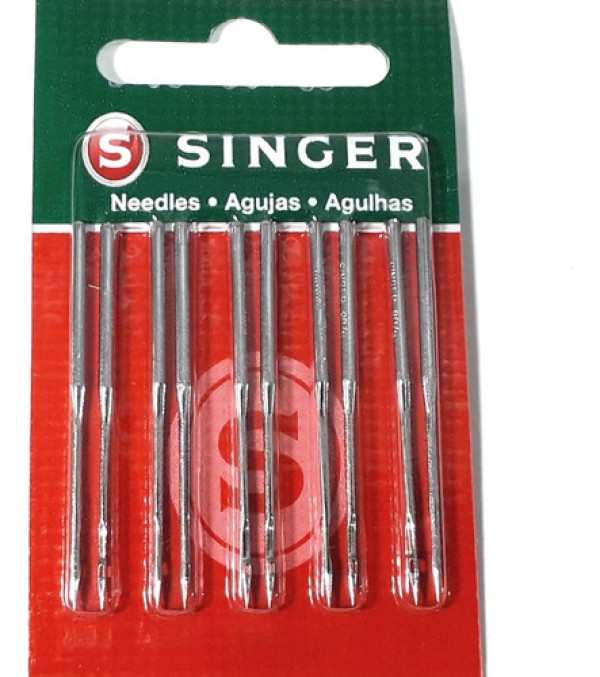 Encontraproduto.com.br - Agulha Industrial 1515 para malha e tecidos elásticos, Blister c/ 10un