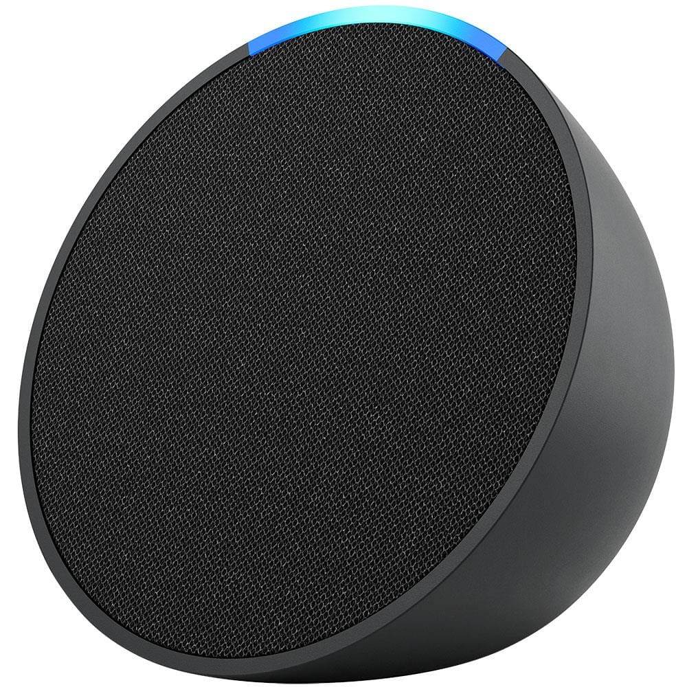 Encontraproduto.com.br - Amazon Echo Pop, Smart Speaker, com Alexa, Preto