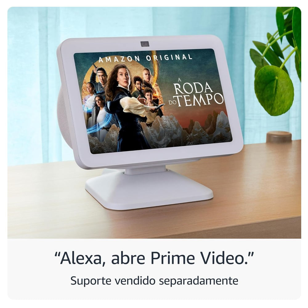 Encontraproduto.com.br - Dispositivo Smart Home Echo Show 8 3° Geração Alexa Preto- Amazon