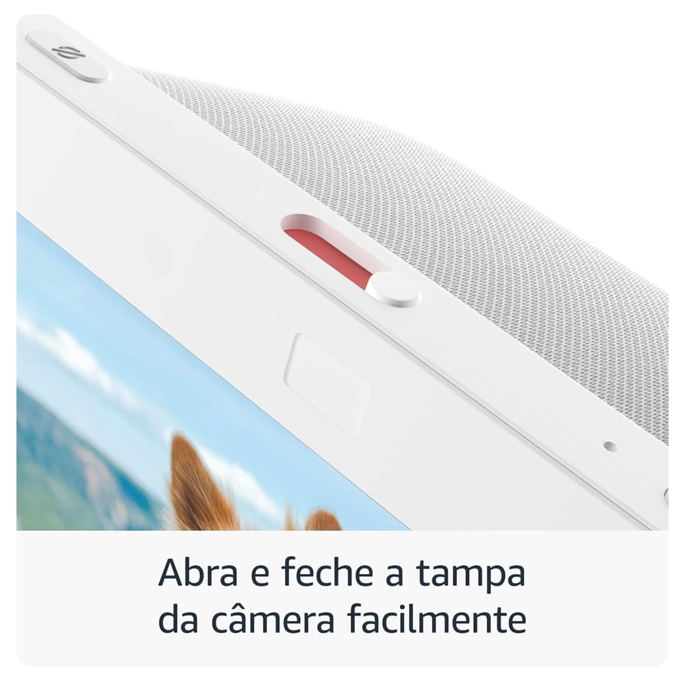 Encontraproduto.com.br - Dispositivo Smart Home Echo Show 8 3° Geração Alexa Preto- Amazon
