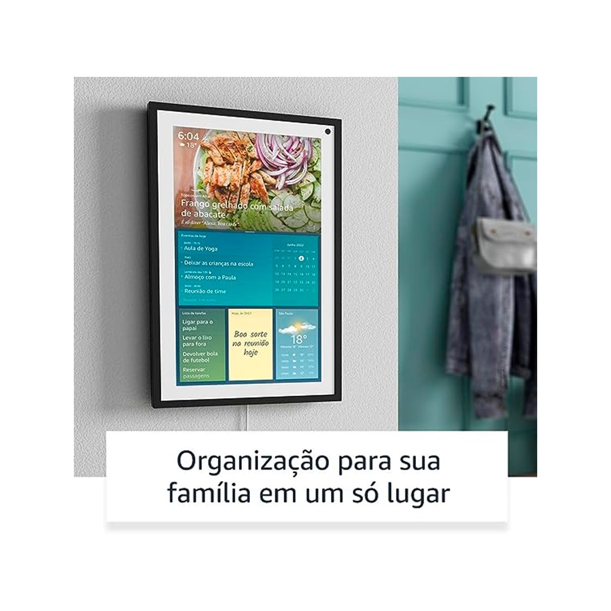 Encontraproduto.com.br - Amazon Echo Show 15, Controle de Voz, com Alexa, Branco