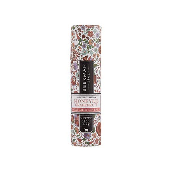 Encontraproduto.com.br - Este Bálsamo Hidrata Os Lábios Usando As Propriedades Curativas Do Leite De Cabra Puro, Para Um Simples, Mas Completo Reavivamento.