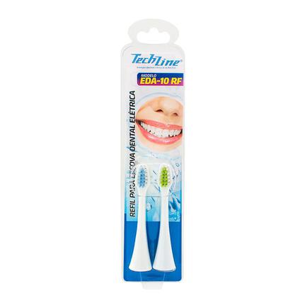 Encontraproduto.com.br - Refil para Escova Dente Elétrica EDA10 Techline