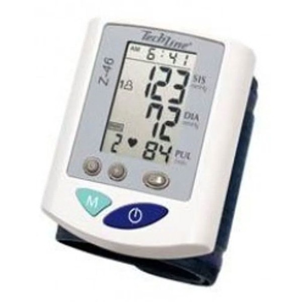 Encontraproduto.com.br - Monitor de Pressão Arterial Techline Digital Automático de Pulso Z-46