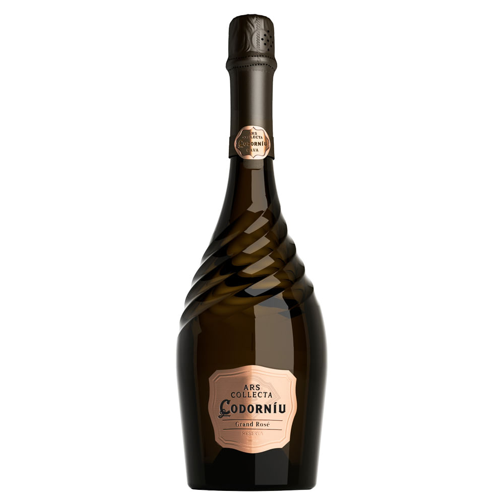 Encontraproduto.com.br - Espumante Cava Ars Collecta Codorniu Grand Rosé Reserva 750 ml