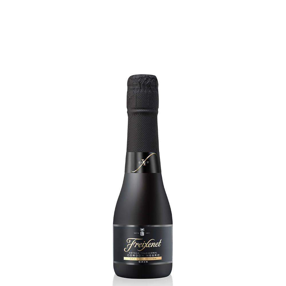 Encontraproduto.com.br - Mini Cava Espanhol Cordon Negro Brut Branco Freixenet 200ml