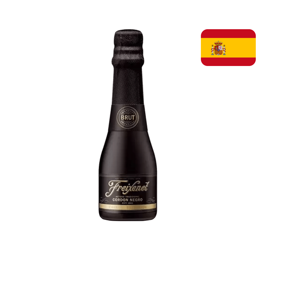 Encontraproduto.com.br - Mini Cava Espanhol Cordon Negro Brut Branco Freixenet 200ml