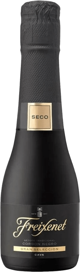 Encontraproduto.com.br - Mini Cava Espanhol Cordon Negro Brut Branco Freixenet 200ml