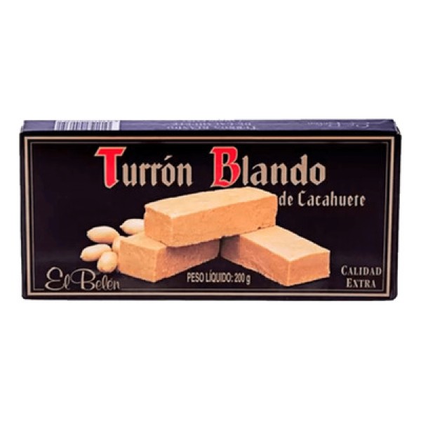 Encontraproduto.com.br - Torrone Espanhol La Fama Blando Belen 200g