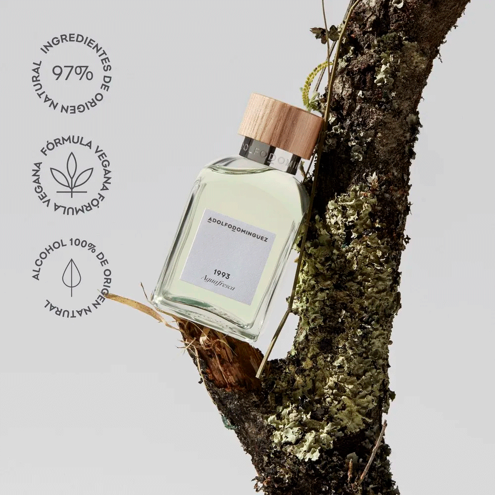 Encontraproduto.com.br - Kit Perfume Adolfo Dominguez Água Fresca 1993 Masculino Eau de Toilette 120 ml + Desodorante 150 ml + Miniatura 10 ml