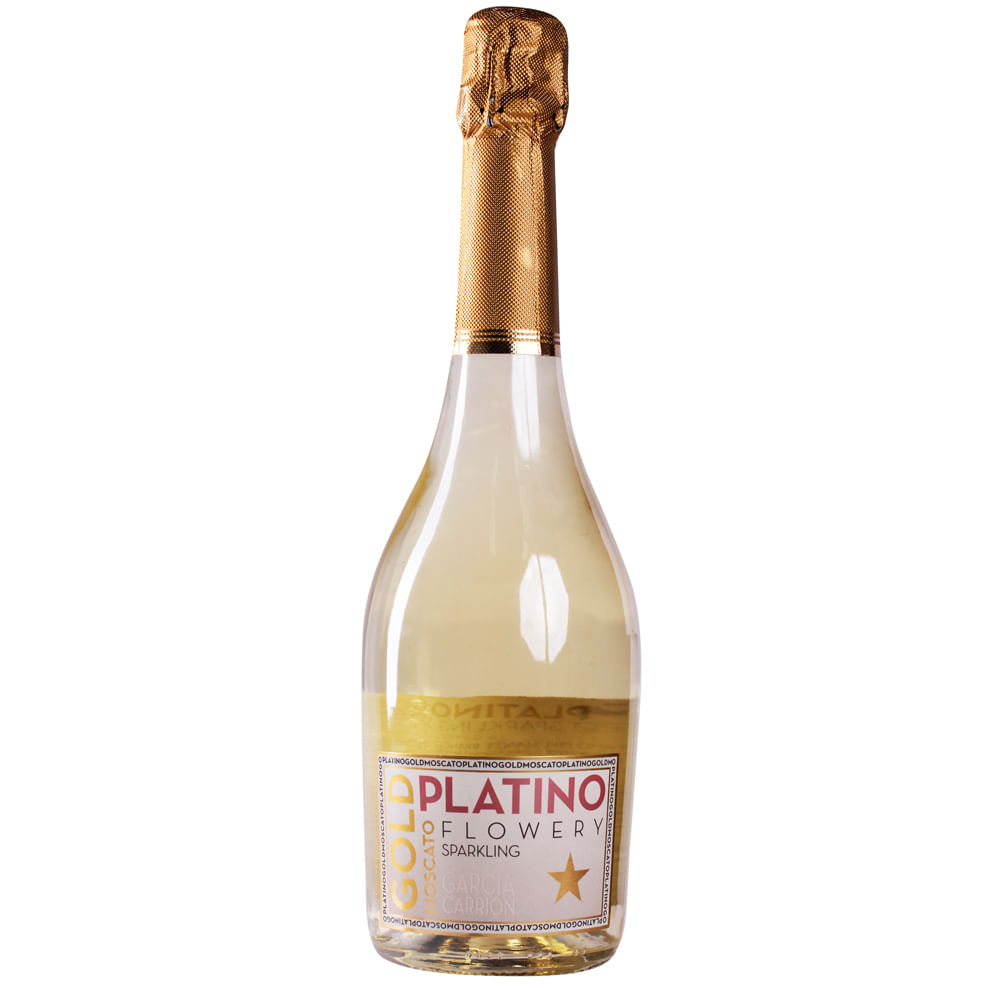Vinho Espanhol Gold Platino 750ml Moscato