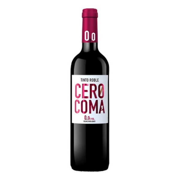 Encontraproduto.com.br - Fermentado Tinto Espanhol CERO COMA Sem Álcool 750ml
