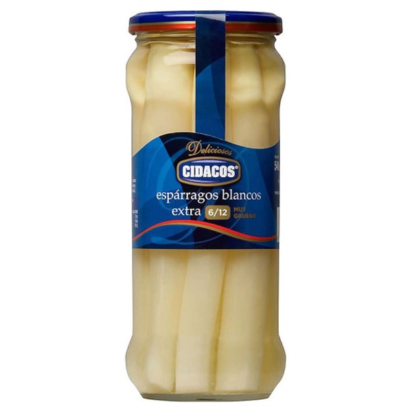Aspargos Brancos Cidacos 540g