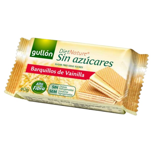 Encontraproduto.com.br - Wafer GULLÓN Baunilha Zero Açúcares 60g