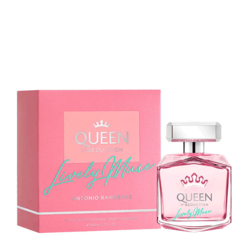 Encontraproduto.com.br - Perfume Banderas Queen Of Seduction Lively Muse Feminino Eau de Toilette 80 ml