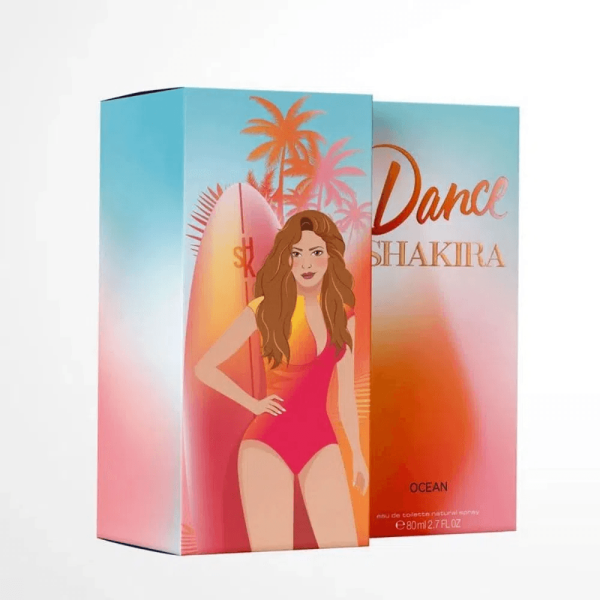Encontraproduto.com.br - Shakira Dance Ocean Eau de Toilette Feminino 80ml