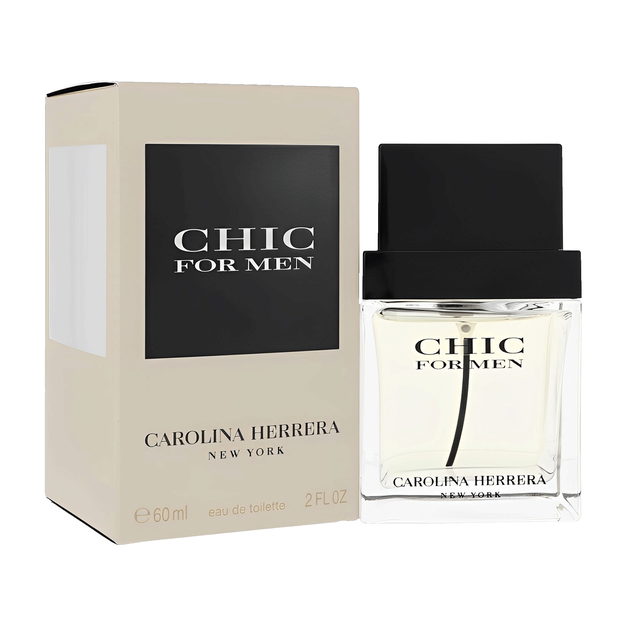 Encontraproduto.com.br - Perfume Carolina Herrera  Chic Men Masculino Eau de Toilette 60 ml