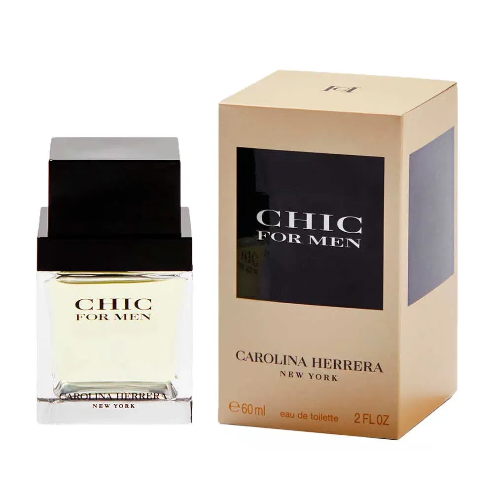 Encontraproduto.com.br - Perfume Carolina Herrera  Chic Men Masculino Eau de Toilette 60 ml