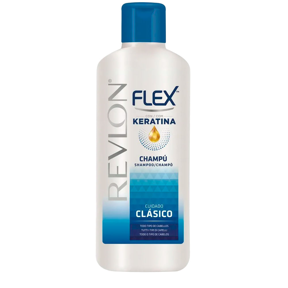 Revlon Flex Keratina Cuidado Clássico - Shampoo 650ml
