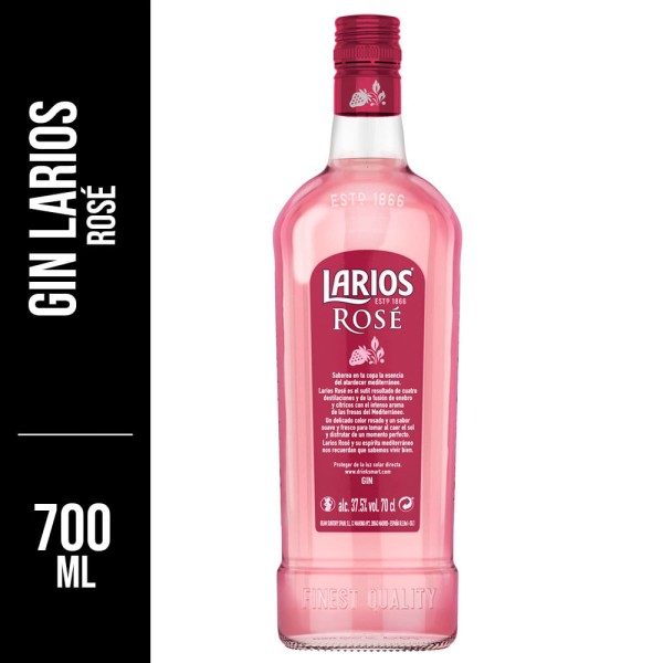 Gin Larios Rosé 700ml