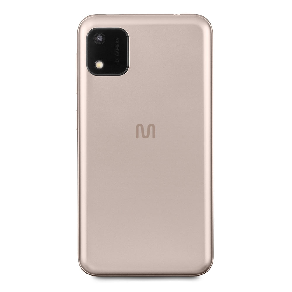 Encontraproduto.com.br - Smartphone Multilaser E Lite 2 3G 32GB Wi-Fi Tela 4 pol. Dual Chip 1GB RAM Android 10 Quad Core - Dourado - P9147OUT [Reembalado]