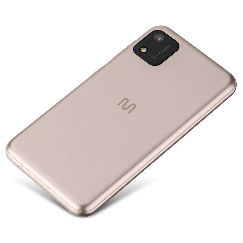 Encontraproduto.com.br - Smartphone Multilaser E Lite 2 3G 32GB Wi-Fi Tela 4 pol. Dual Chip 1GB RAM Android 10 Quad Core - Dourado - P9147OUT [Reembalado]