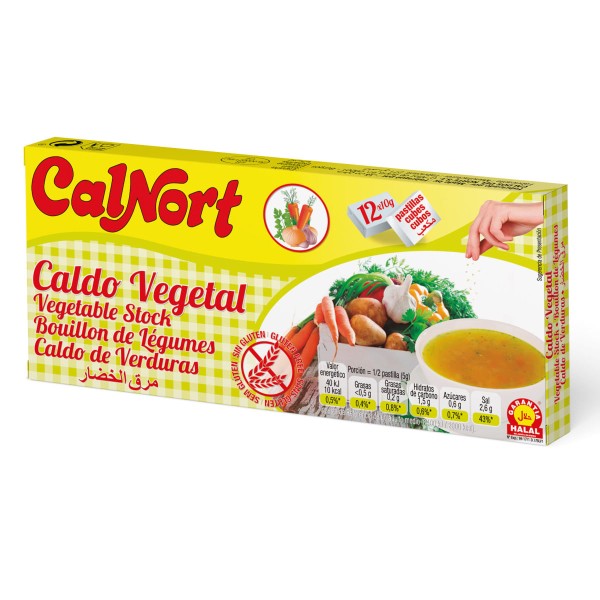 Caldo CALNORT Legumes 120g