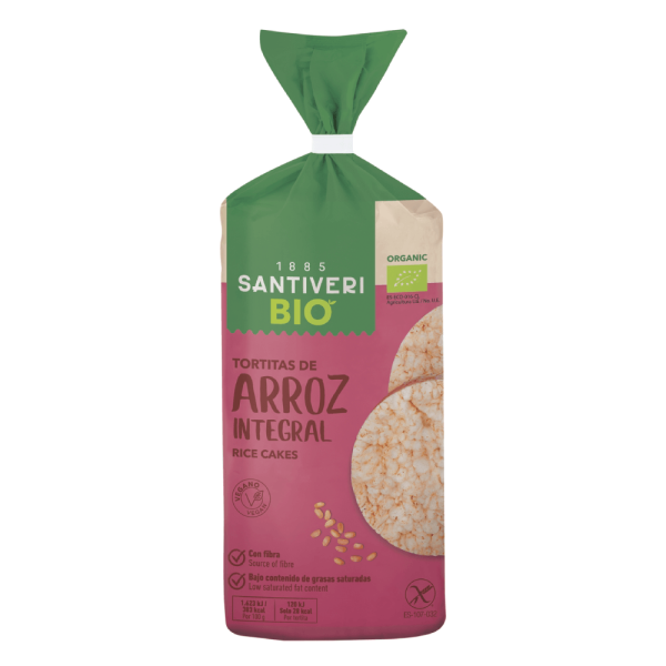 Encontraproduto.com.br - Biscoito de Arroz Integral Santiveri 100g