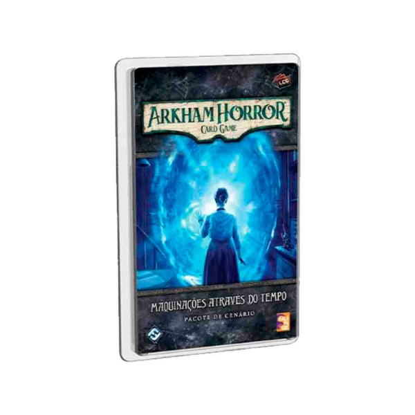 Arkham Horror Card Game Maquinações Através do Tempo Expansão de Cenário Jogo de Cartas Galapagos AHC006