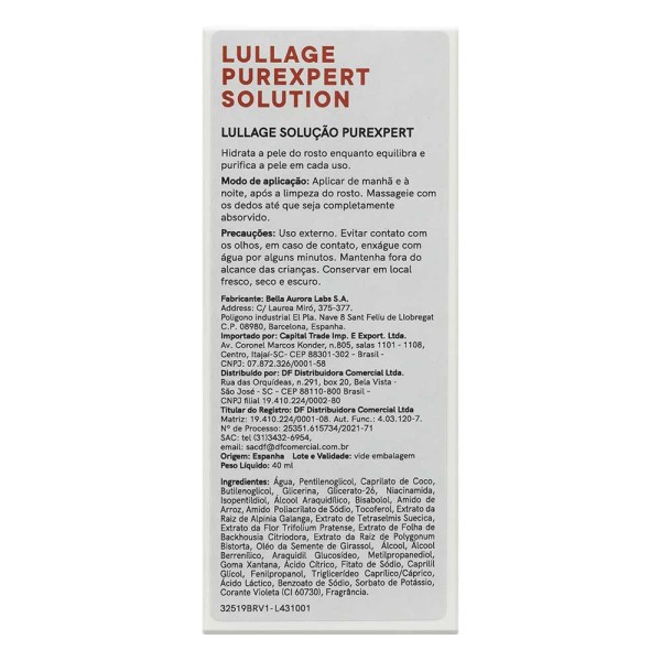 Encontraproduto.com.br - Solução Matificante Lullage Purexpert