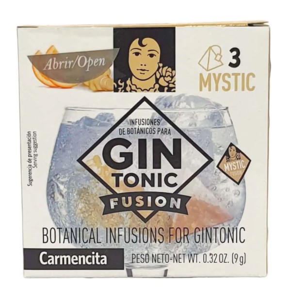 Sachê Infusor para Gin Tonic Mystic com 3 unidades Carmencita