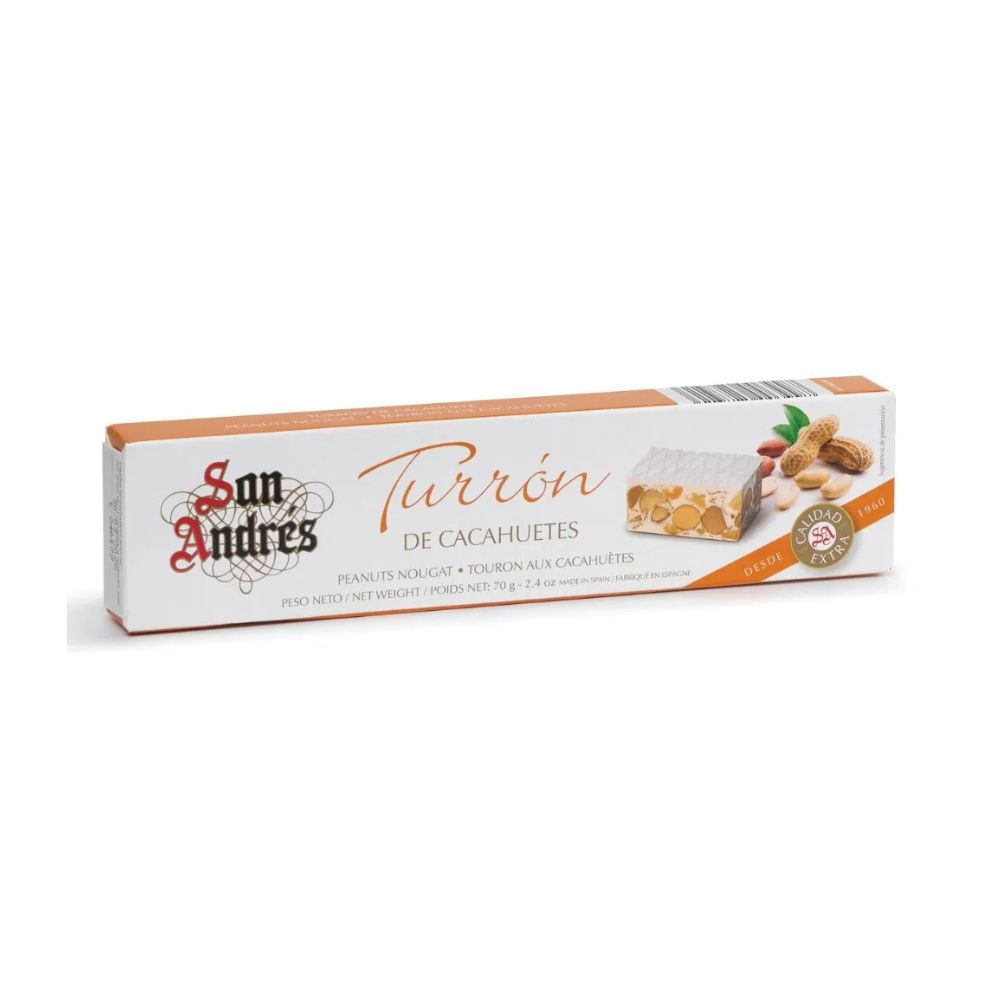 TORRONE DURO SAN ANDREAS AMENDOIM 70G