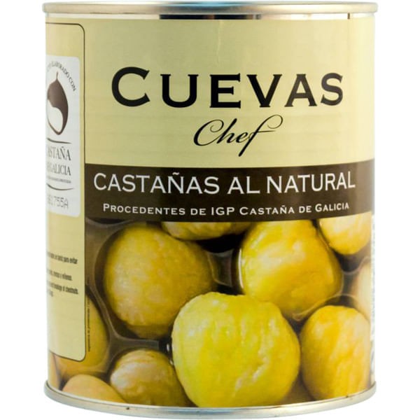 Encontraproduto.com.br - Castanhas em Conserva ao Natural Cuevas 530g