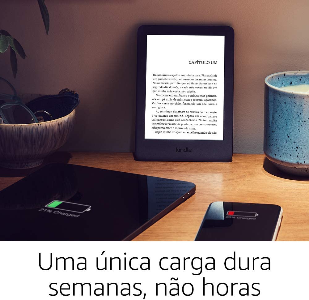 Encontraproduto.com.br - Kindle 10 Geração Iluminação Embutida 8GB WI-FI Tela 6