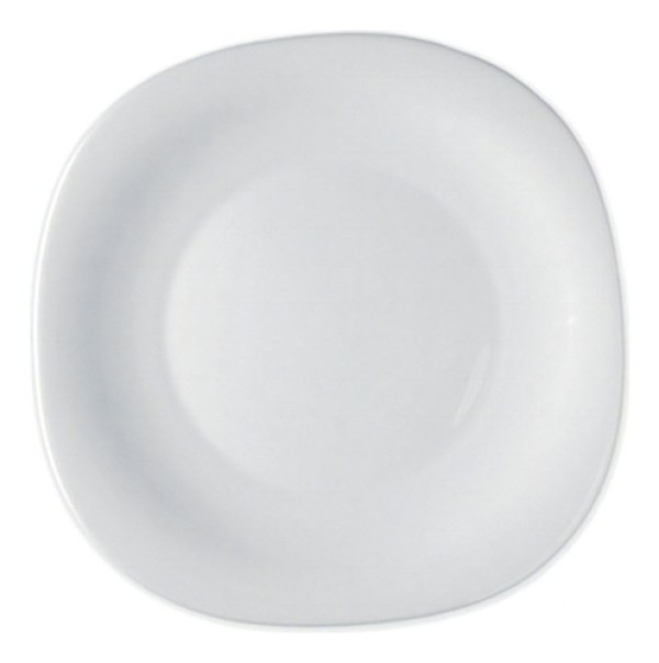 Prato Raso Branco 27Cm Parma Bormioli