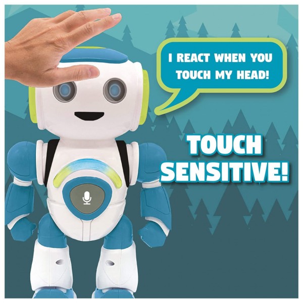 Encontraproduto.com.br - Robô Programável Inteligente Lexibook ROB20EN com Controle Remoto para Crianças Acima de 6 Anos, Azul