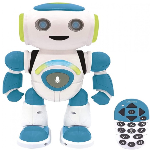 Encontraproduto.com.br - Robô Programável Inteligente Lexibook ROB20EN com Controle Remoto para Crianças Acima de 6 Anos, Azul