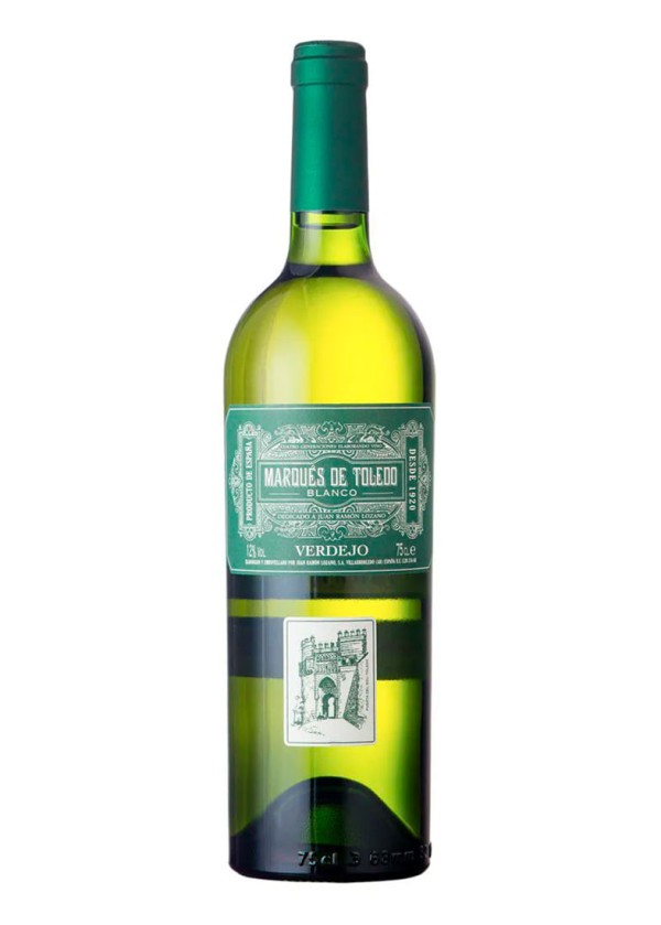 Encontraproduto.com.br - Vinho Marques de Toledo Verdejo 2020 Branco Espanha 750ml
