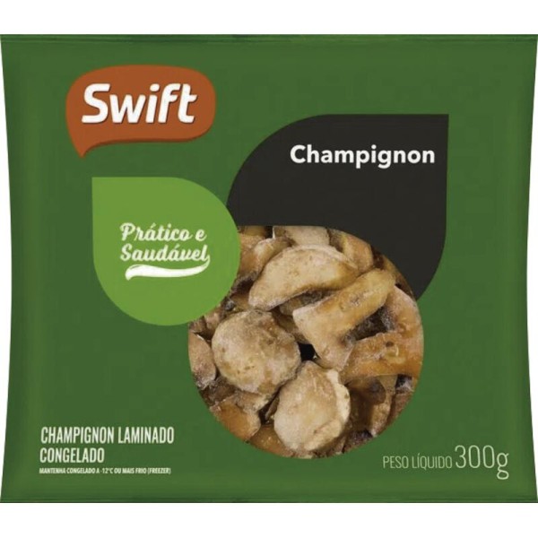 Encontraproduto.com.br - Cogumelo Champignon Congelado Fatiado Swift 300g