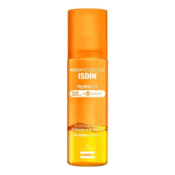 Isdin Protetor Solar Corpo FPS30 Bronzeador Hydrooil 200ml