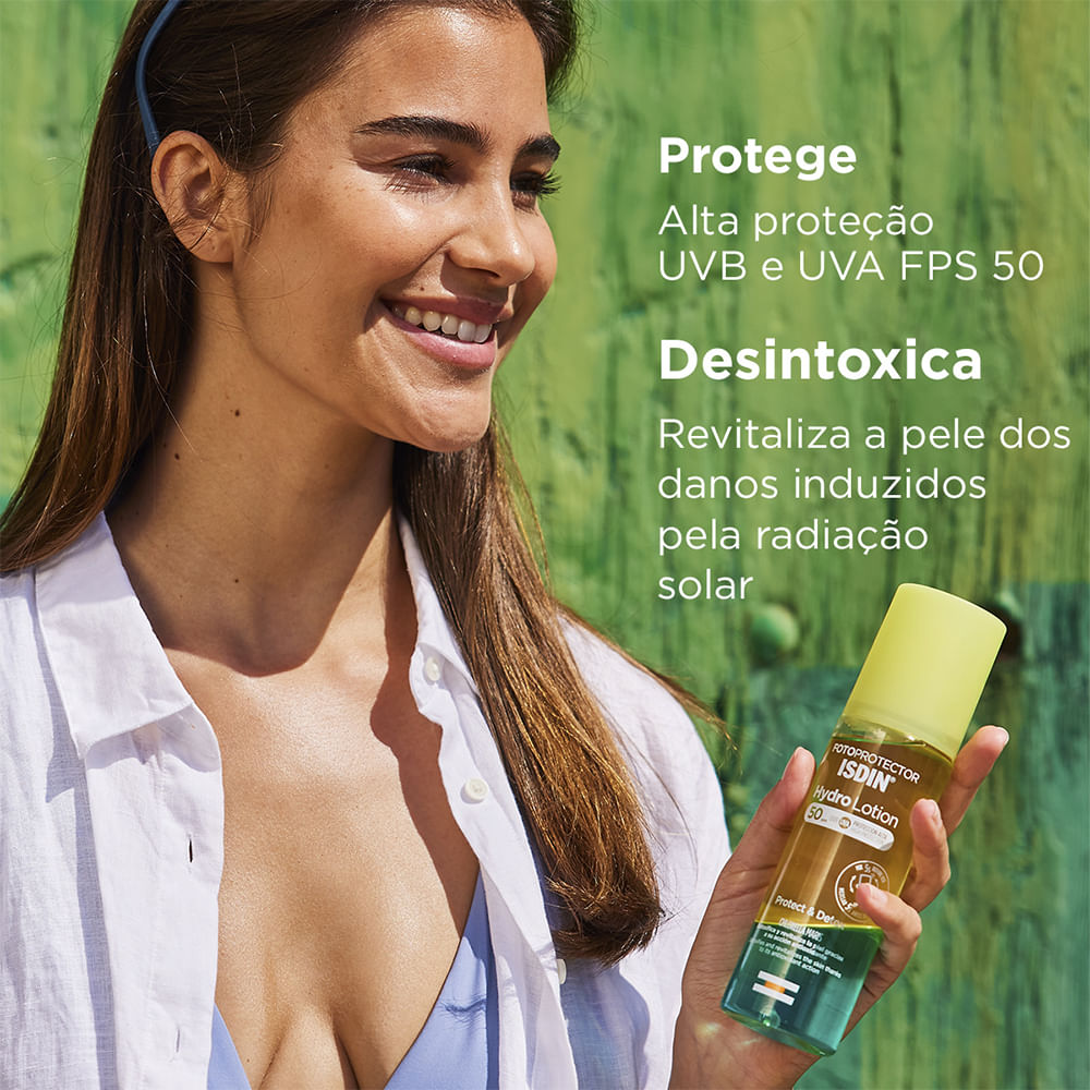 Encontraproduto.com.br - Isdin Protetor Solar Corpo FPS50 Hydro Lotion 200ml