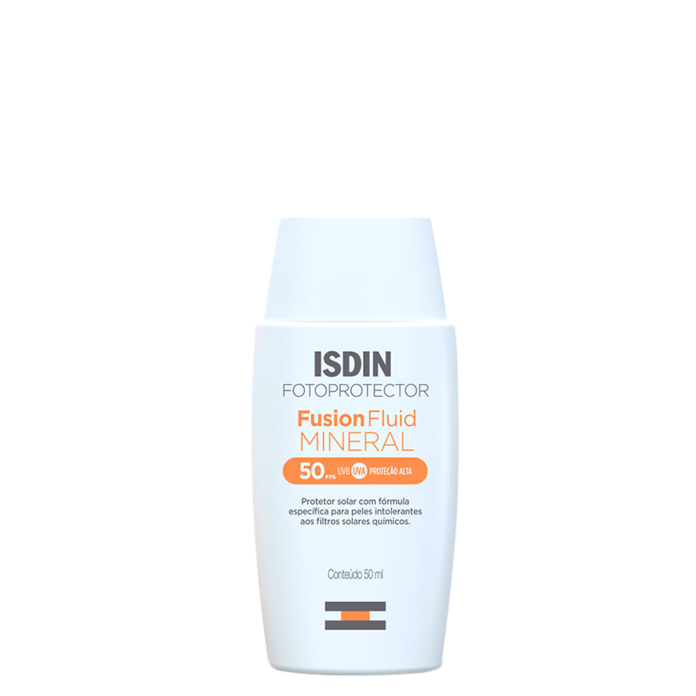 Encontraproduto.com.br - Protetor Solar Isdin Fusion Fluid Mineral Fps50 com 50ml