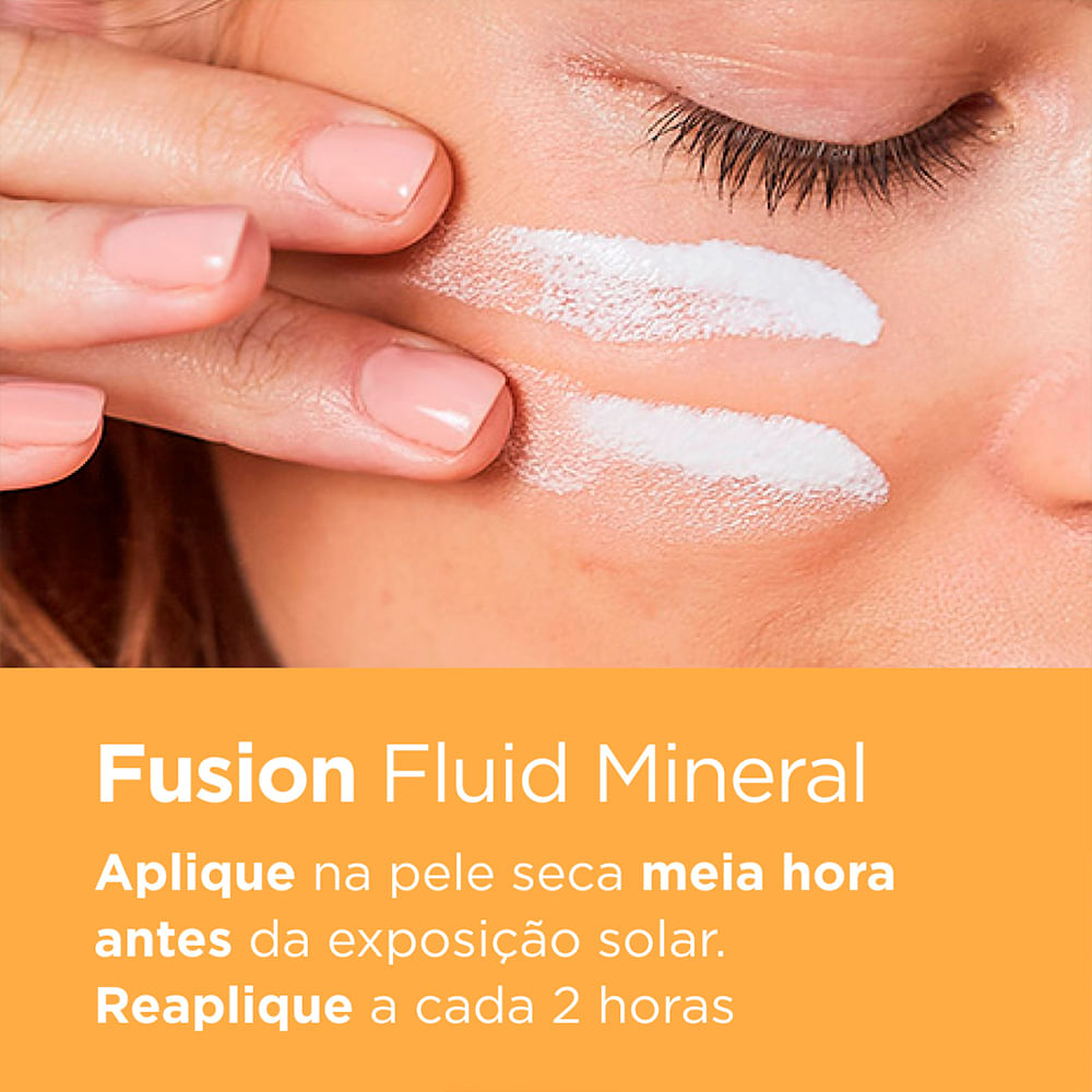 Encontraproduto.com.br - Protetor Solar Isdin Fusion Fluid Mineral Fps50 com 50ml