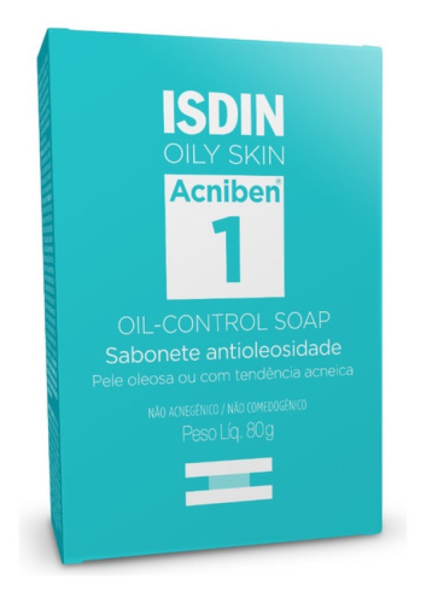 Sabonete Isdin Acniben Oil Control - 80g