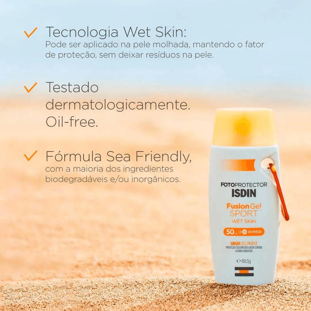 Encontraproduto.com.br - Protetor Solar Isdin Fusion Gel Sport FPS50