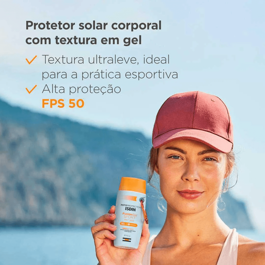 Encontraproduto.com.br - Protetor Solar Isdin Fusion Gel Sport FPS50